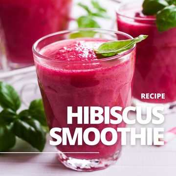 Bright & Refreshing: Hibiscus Tea Smoothie Recipe for a Healthy Boost