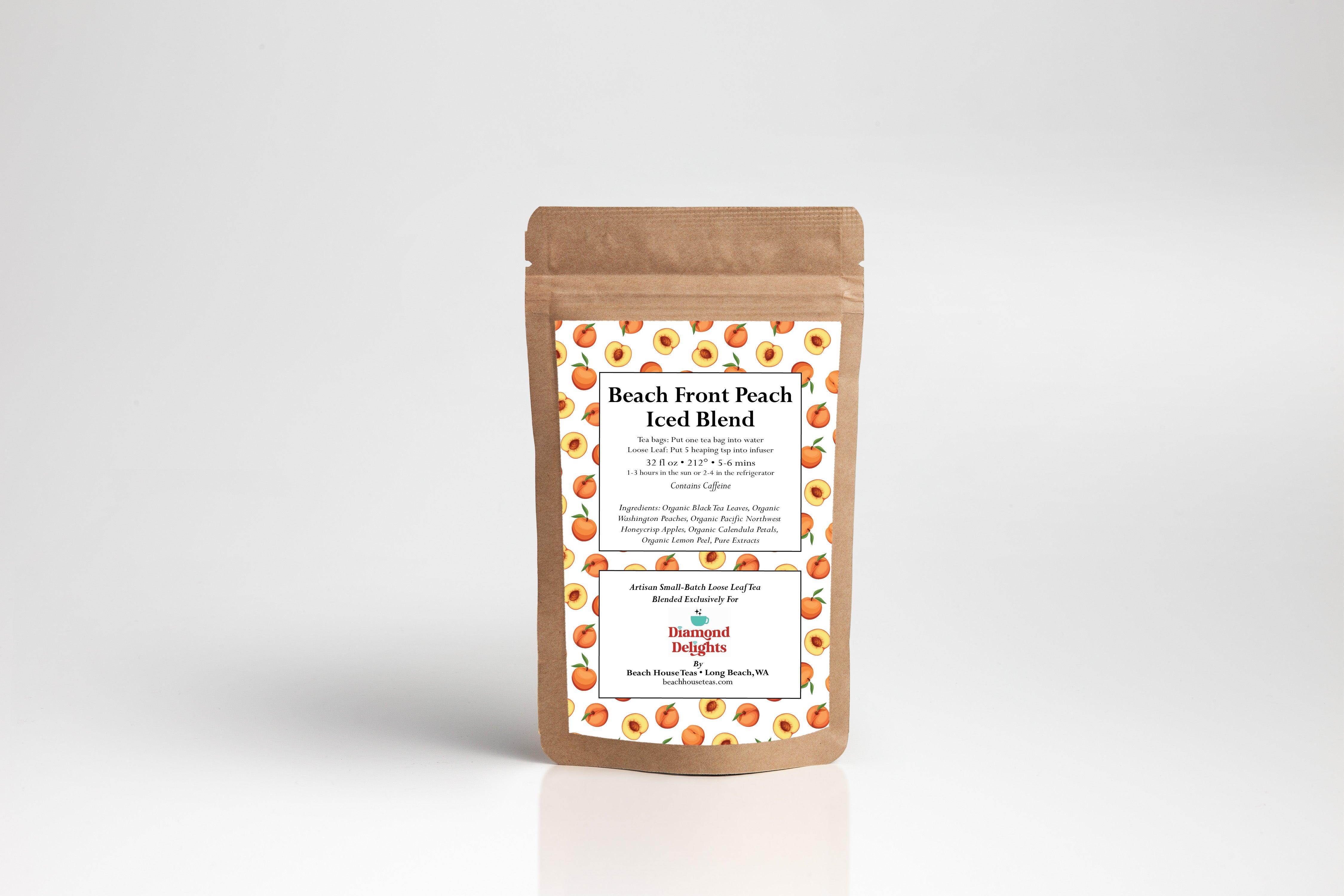 Diamond Deslights Espresso's Beach Front Peach Iced Blend - Beach House Teas