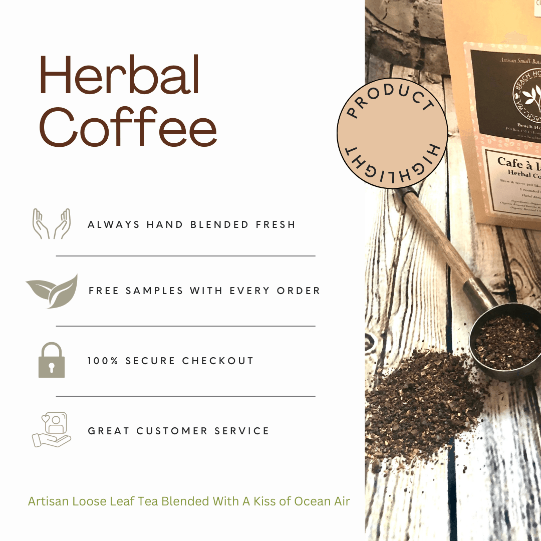 Beach Brew Herbal Coffee - Beach House Teas