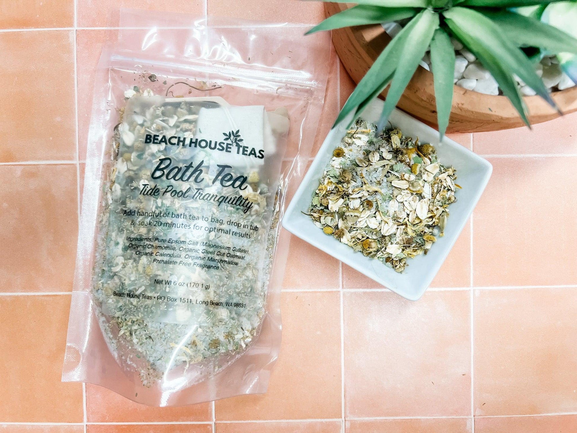 Tide Pool Tranquility Tea Bath - Beach House Teas