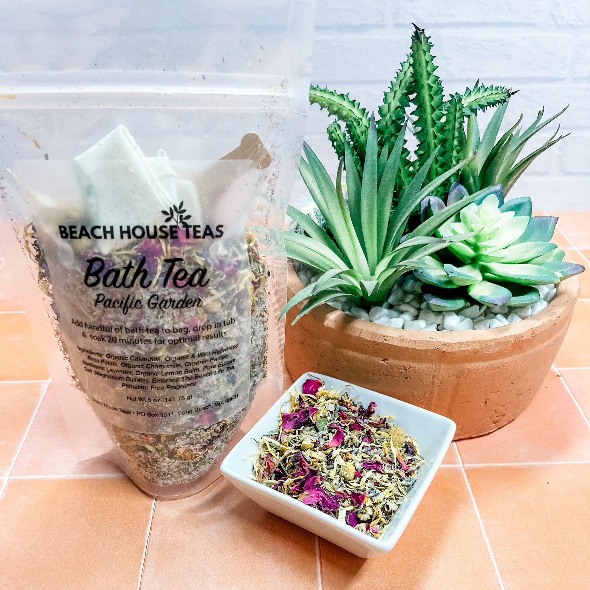Pacific Garden Tea Bath - Beach House Teas