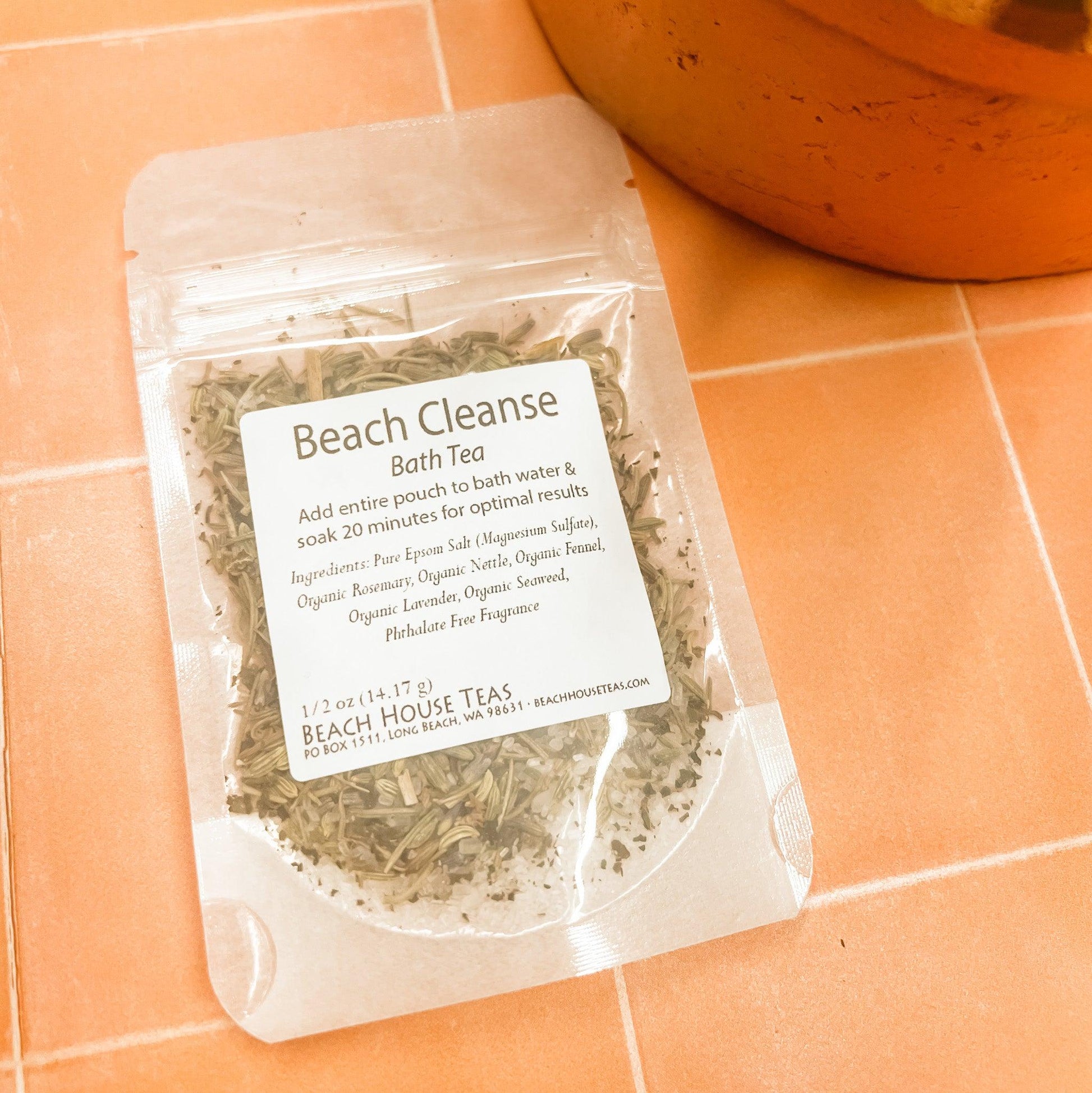 Beach Cleanse Tea Bath - Beach House Teas