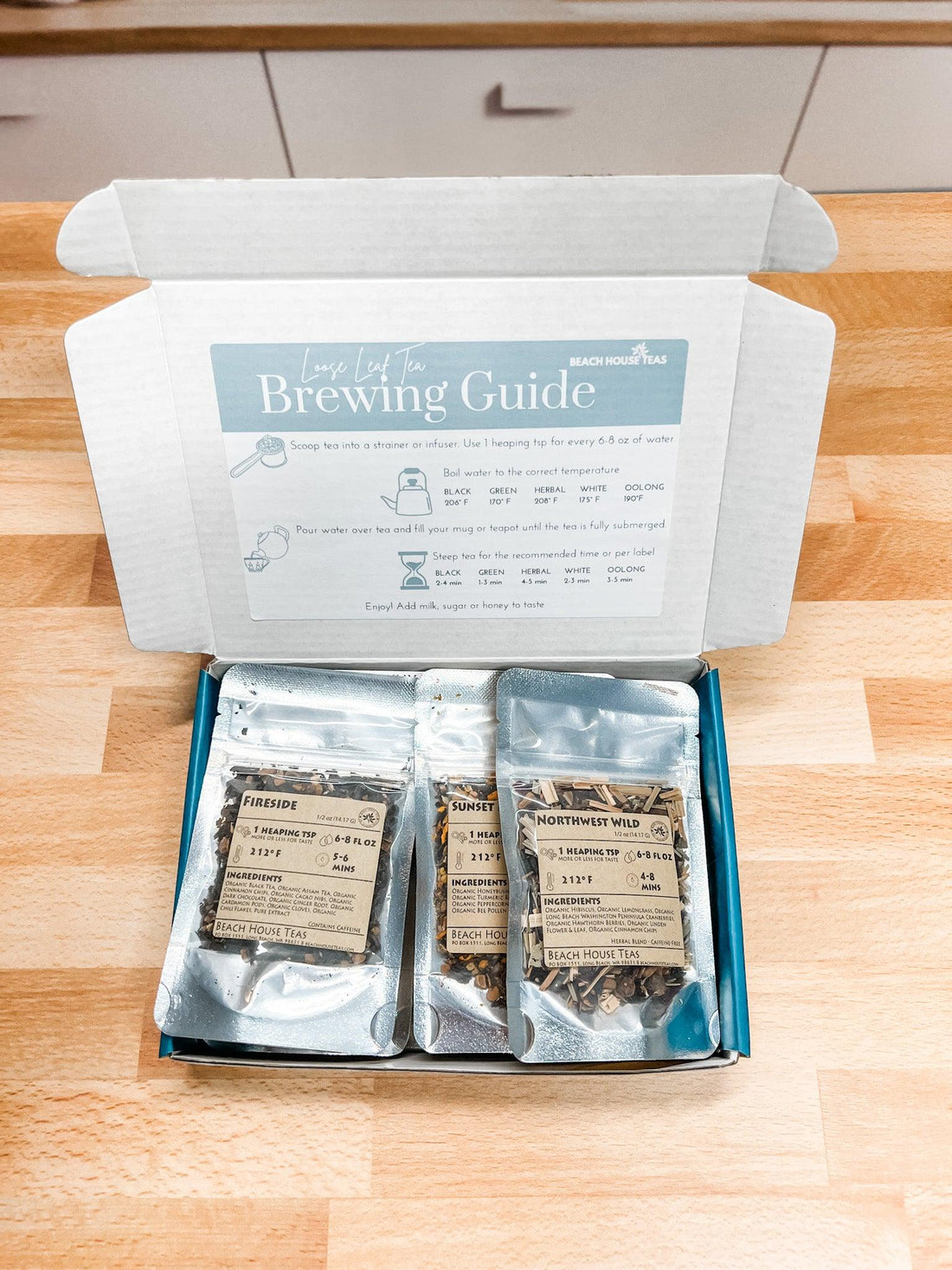 Pick your Blends Loose Leaf Tea Starter Kit - Beach House Teas