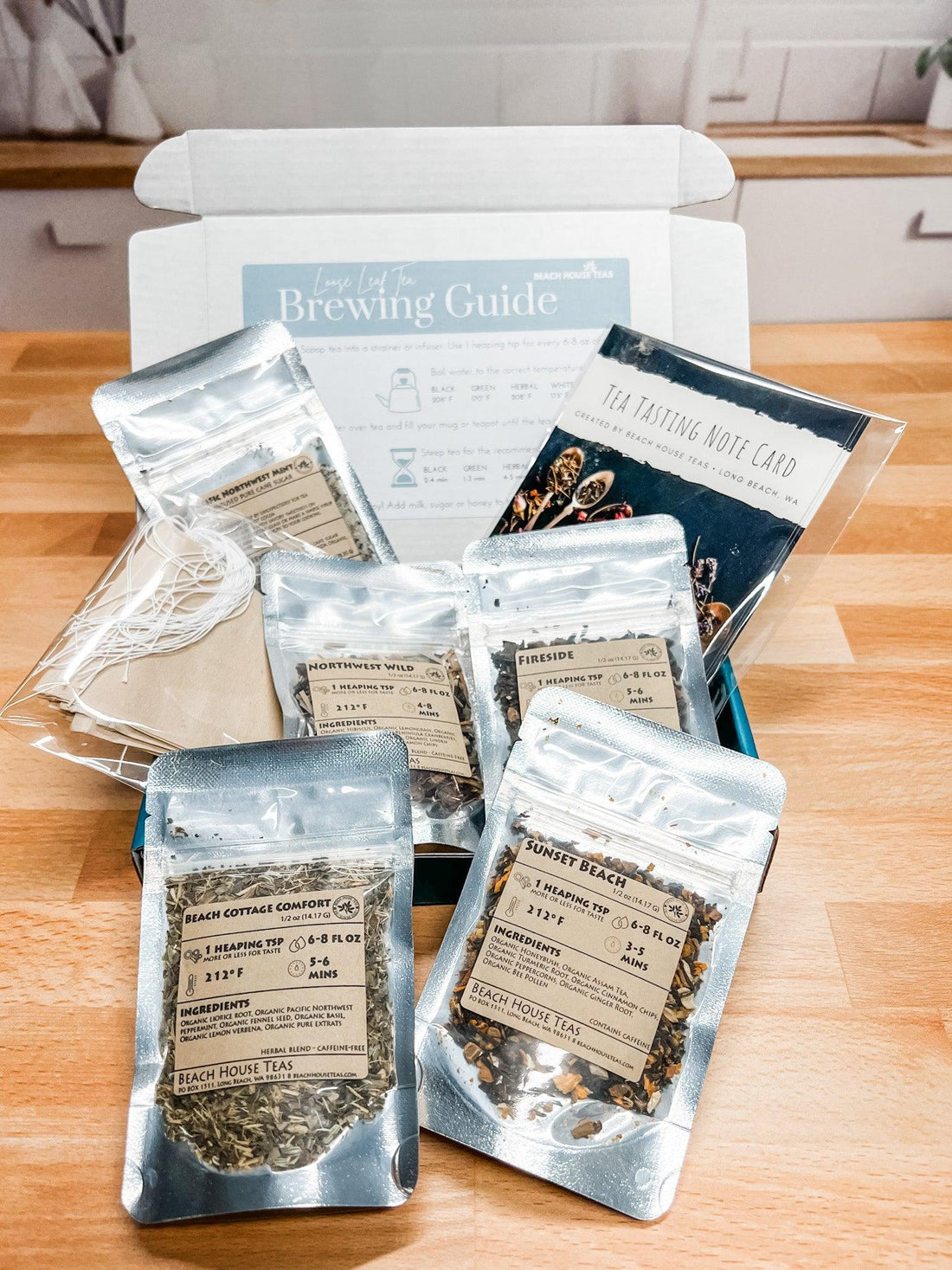 Pick your Blends Loose Leaf Tea Starter Kit - Beach House Teas