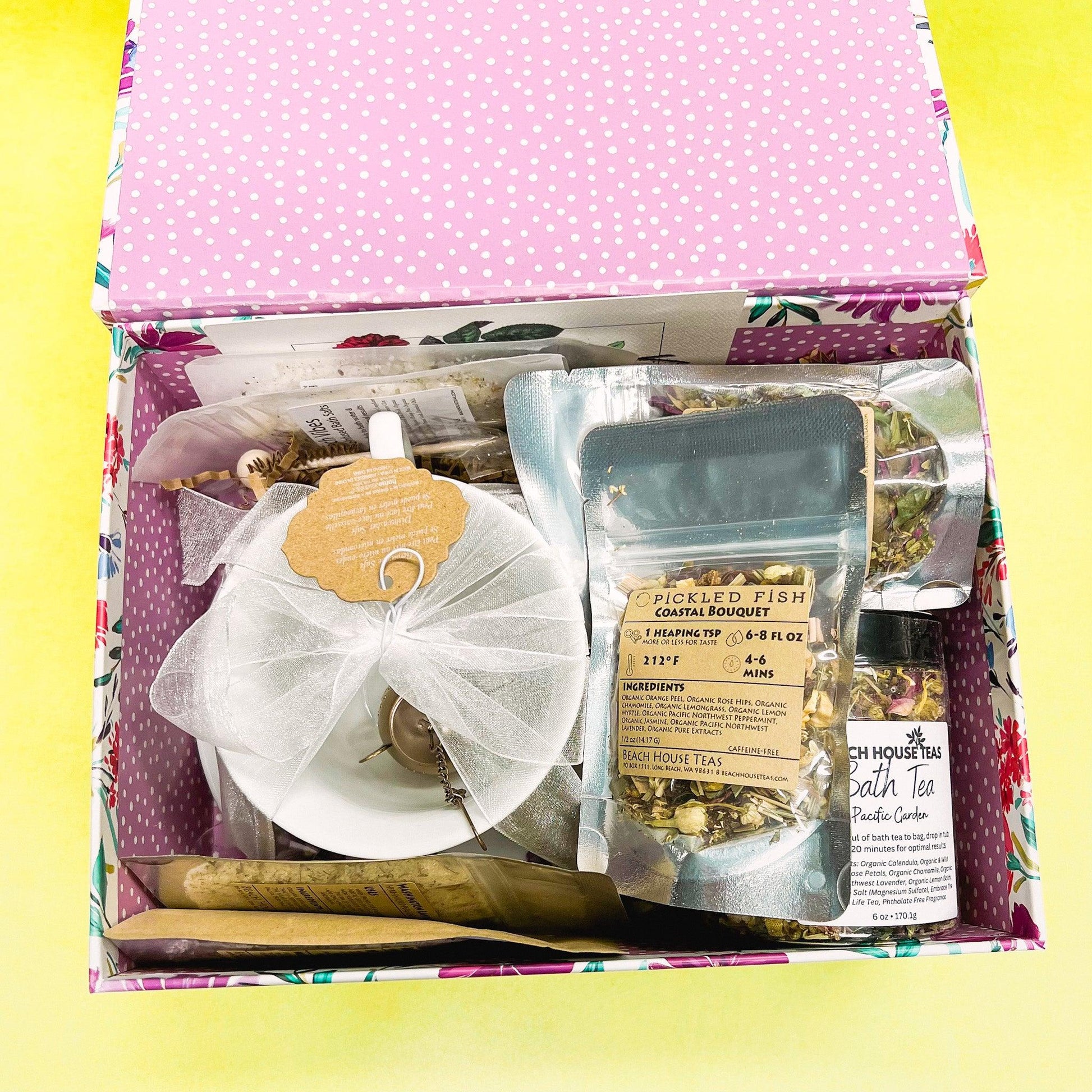 Garden Party Tea Lovers Gift Box - Beach House Teas