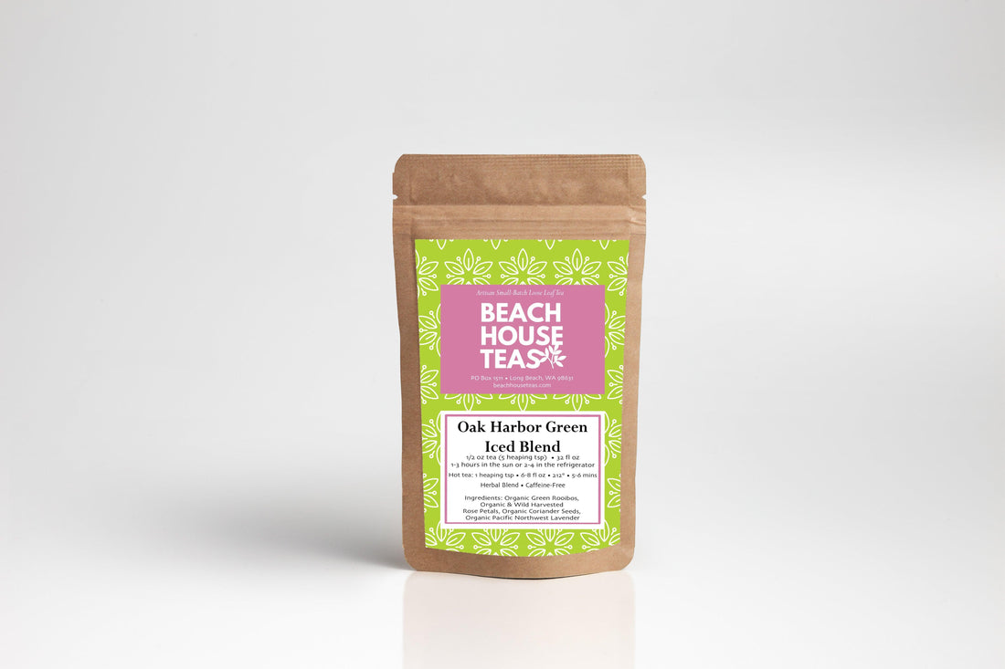 Oak Harbor Green Iced Blend - Beach House Teas