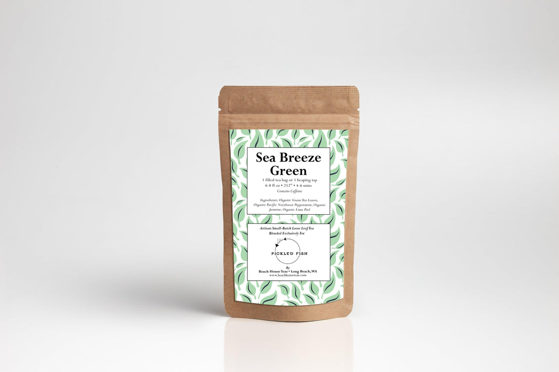 Pickled Fish's Sea Breeze Green - Beach House Teas