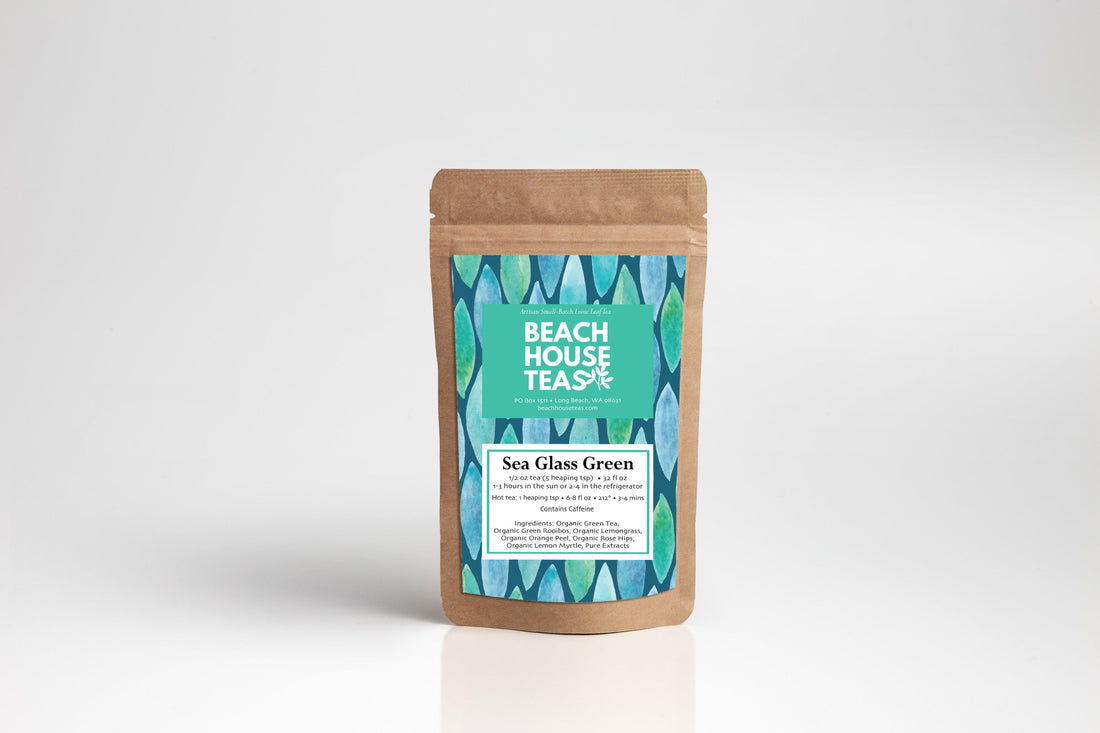 Sea Glass Green Iced Blend - Beach House Teas