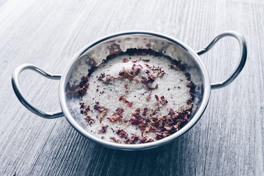 Rose Petal infused artisan culinary sugar - Beach House Teas