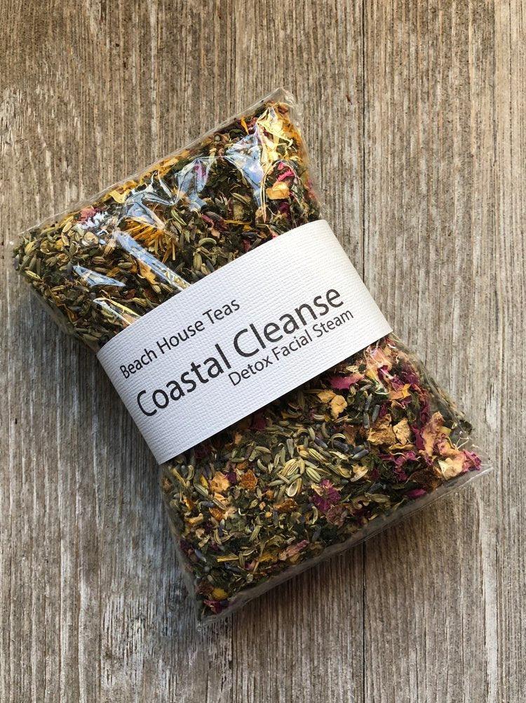 Coastal Cleanse Herbal Teatox-Detox Facial Steam - Beach House Teas