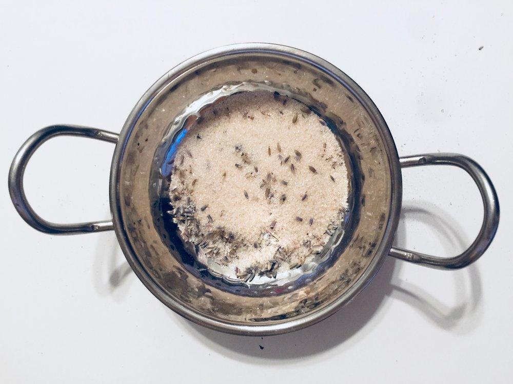 Lavender infused artisan culinary sugar - Beach House Teas