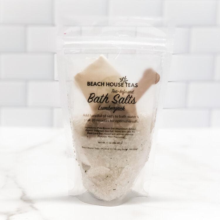 Lumberjack Tea-Infused Bath Salts - Beach House Teas