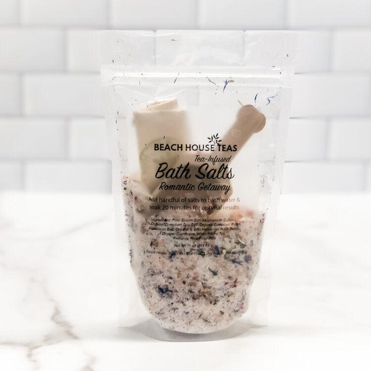 Romantic Getaway Tea-Infused Bath Salts - Beach House Teas