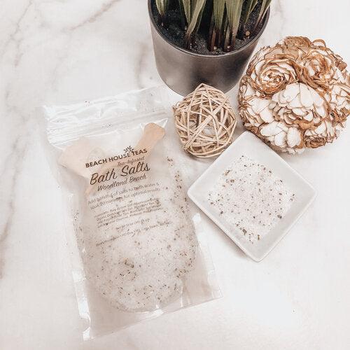 Woodland Beach Tea-Infused Bath Salts - Beach House Teas
