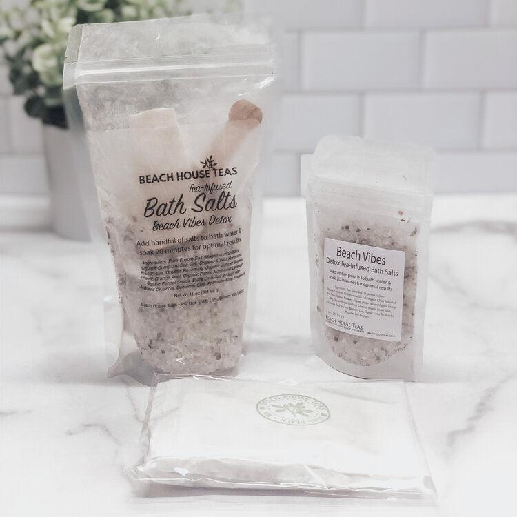 Beach Vibes Detox Tea-Infused Bath Salts - Beach House Teas