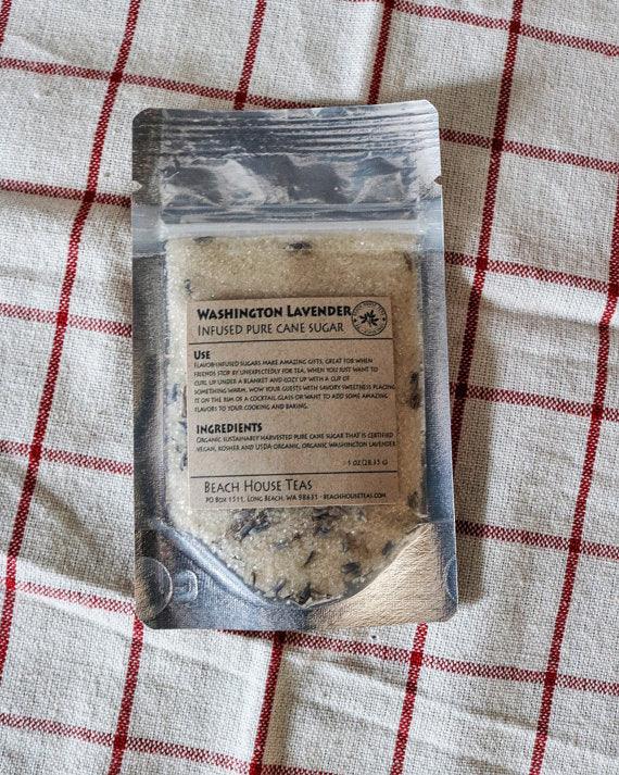 Lavender infused artisan culinary sugar - Beach House Teas