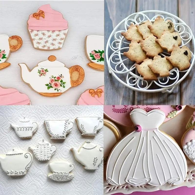 3-piece Tea Cookie Cutter Set - Beach House Teas
