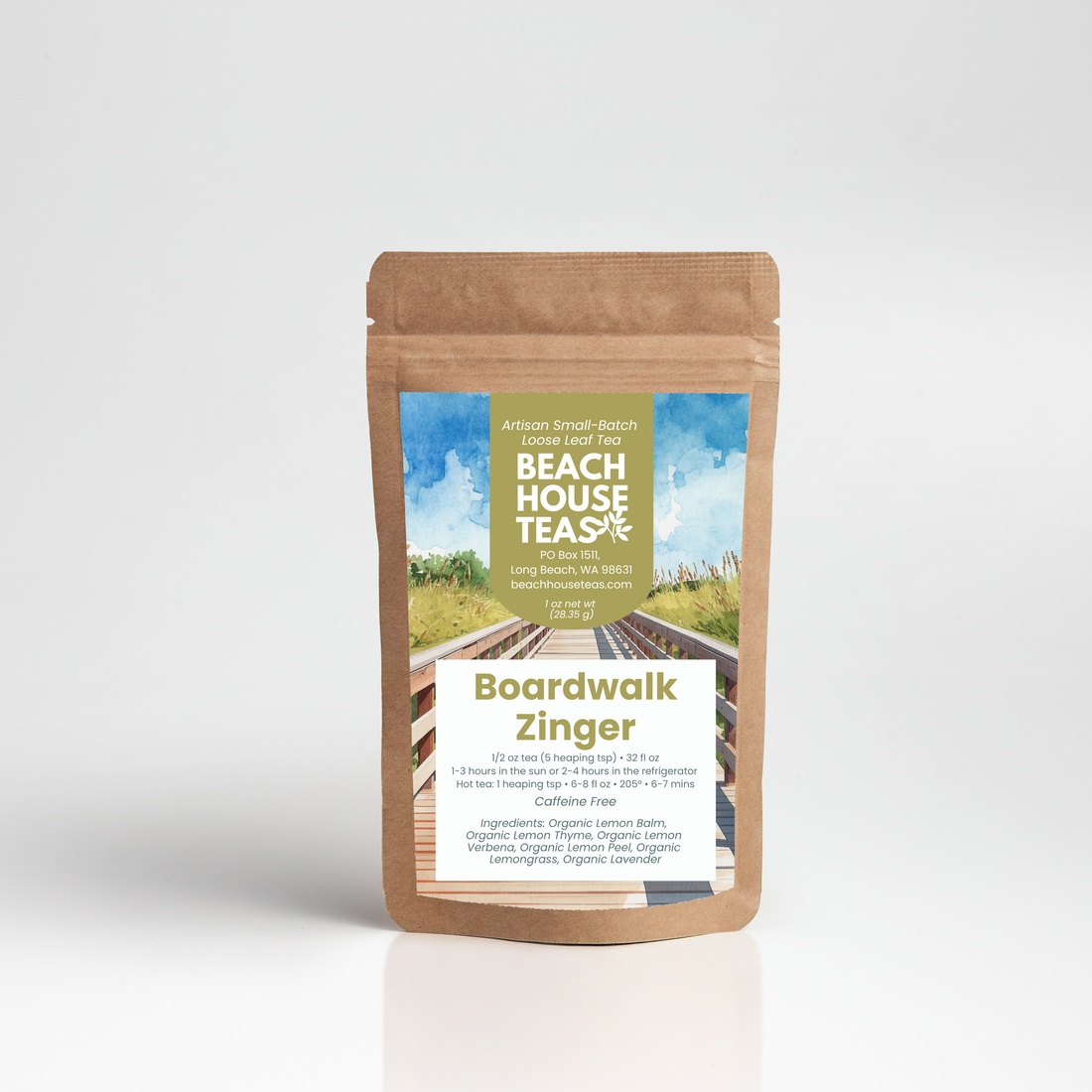 Boardwalk Zinger Iced Blend - Beach House Teas