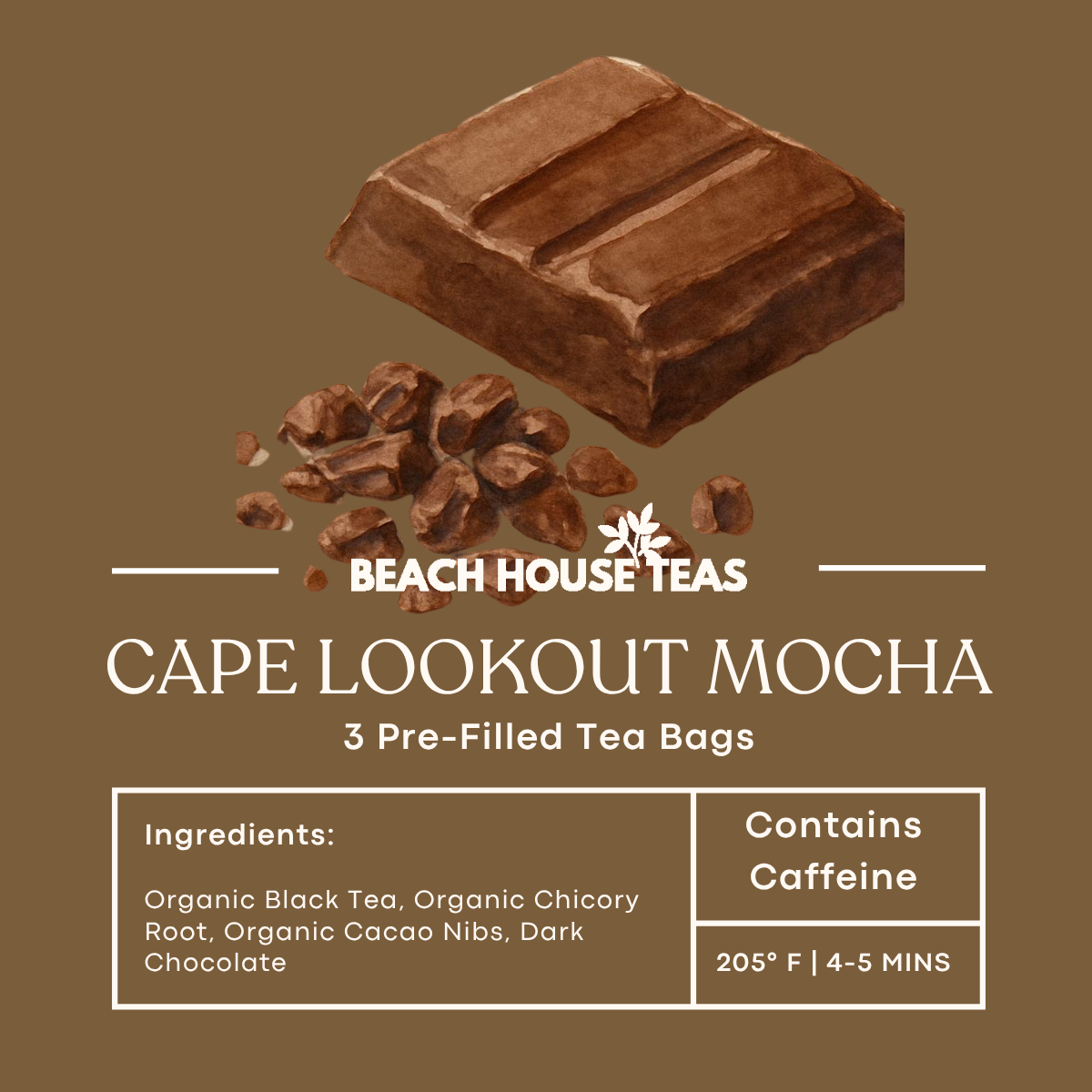 3-Pack Pre-Filled Tea Bags | Grab & Go Premium Loose Leaf Tea