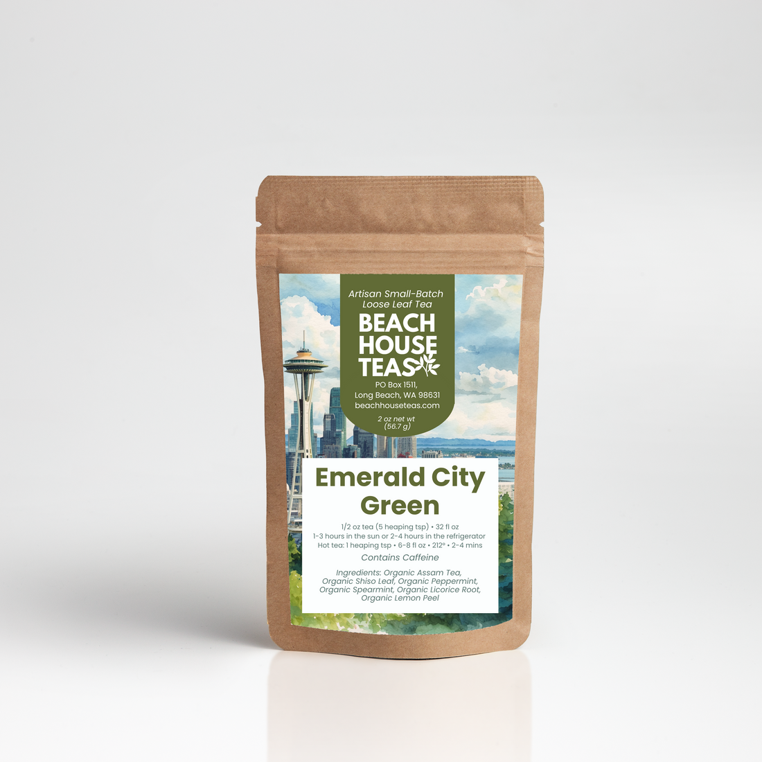 Emerald City Iced Blend - Beach House Teas
