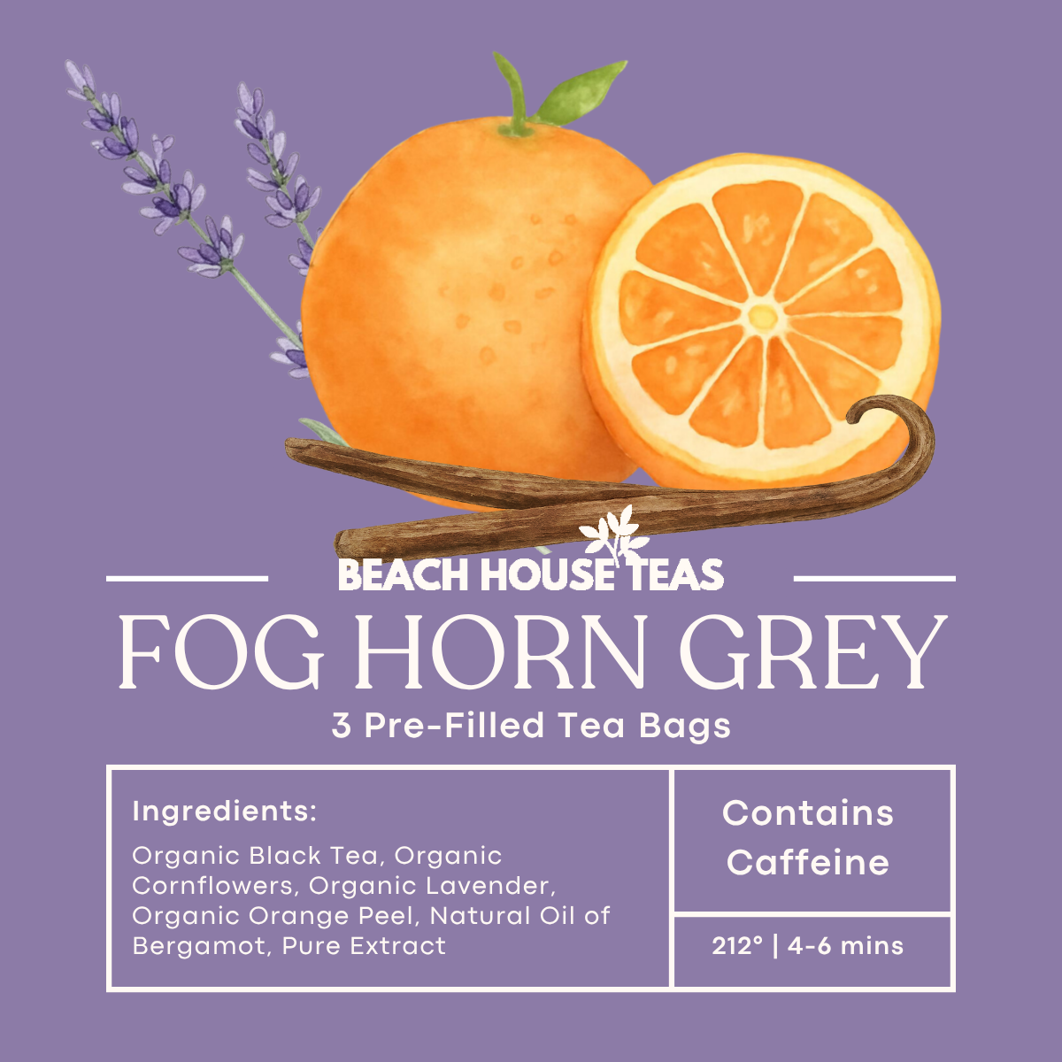 3-Pack Pre-Filled Tea Bags | Grab & Go Premium Loose Leaf Tea