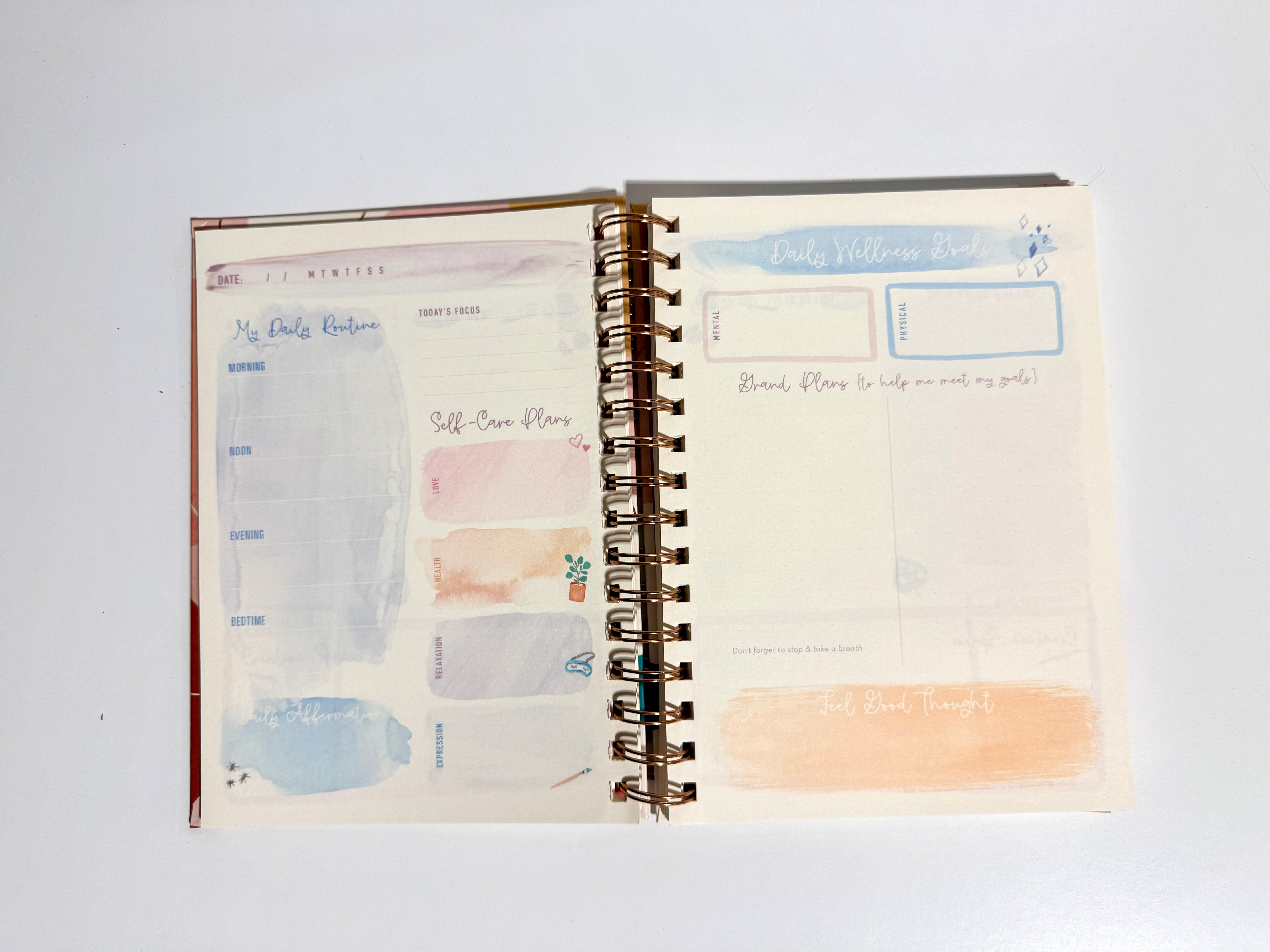 My Guided Self Care Journal