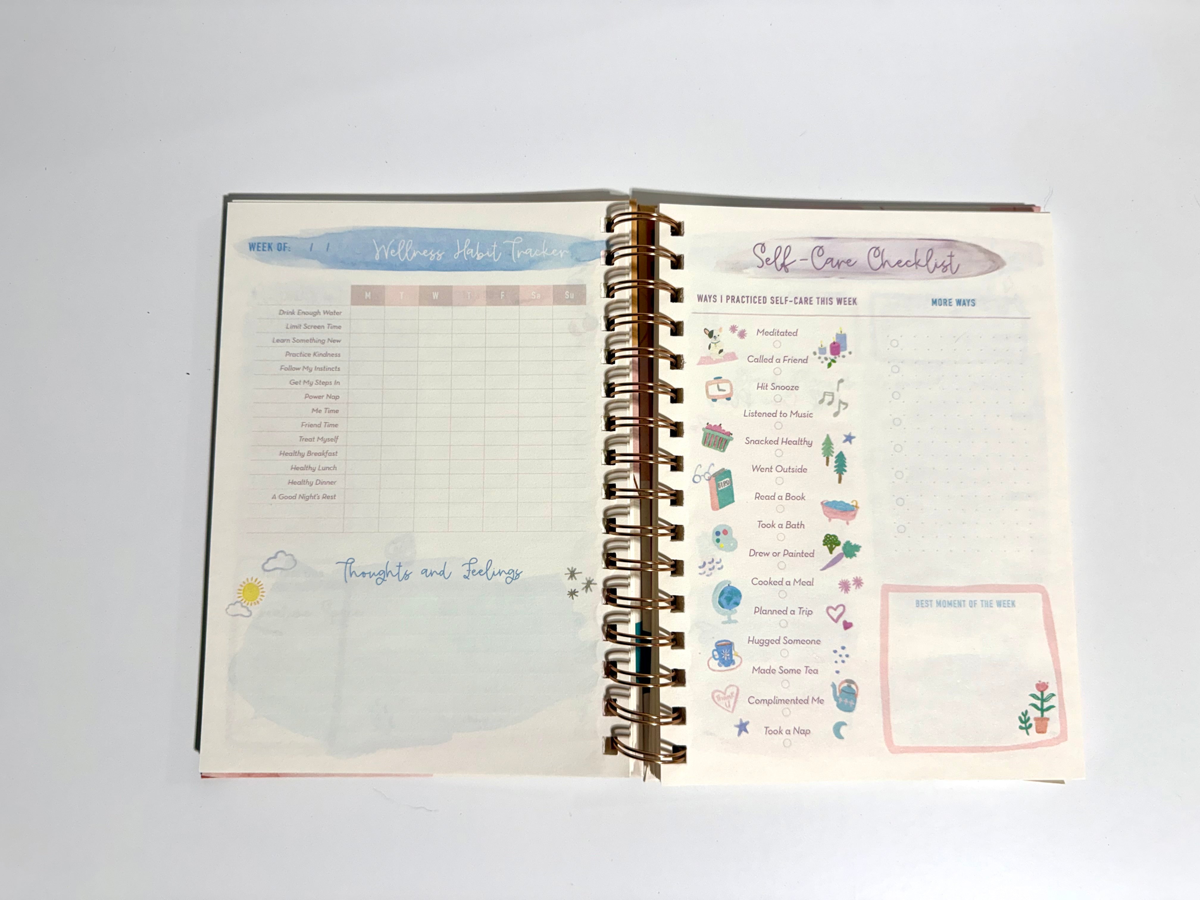 My Guided Self Care Journal