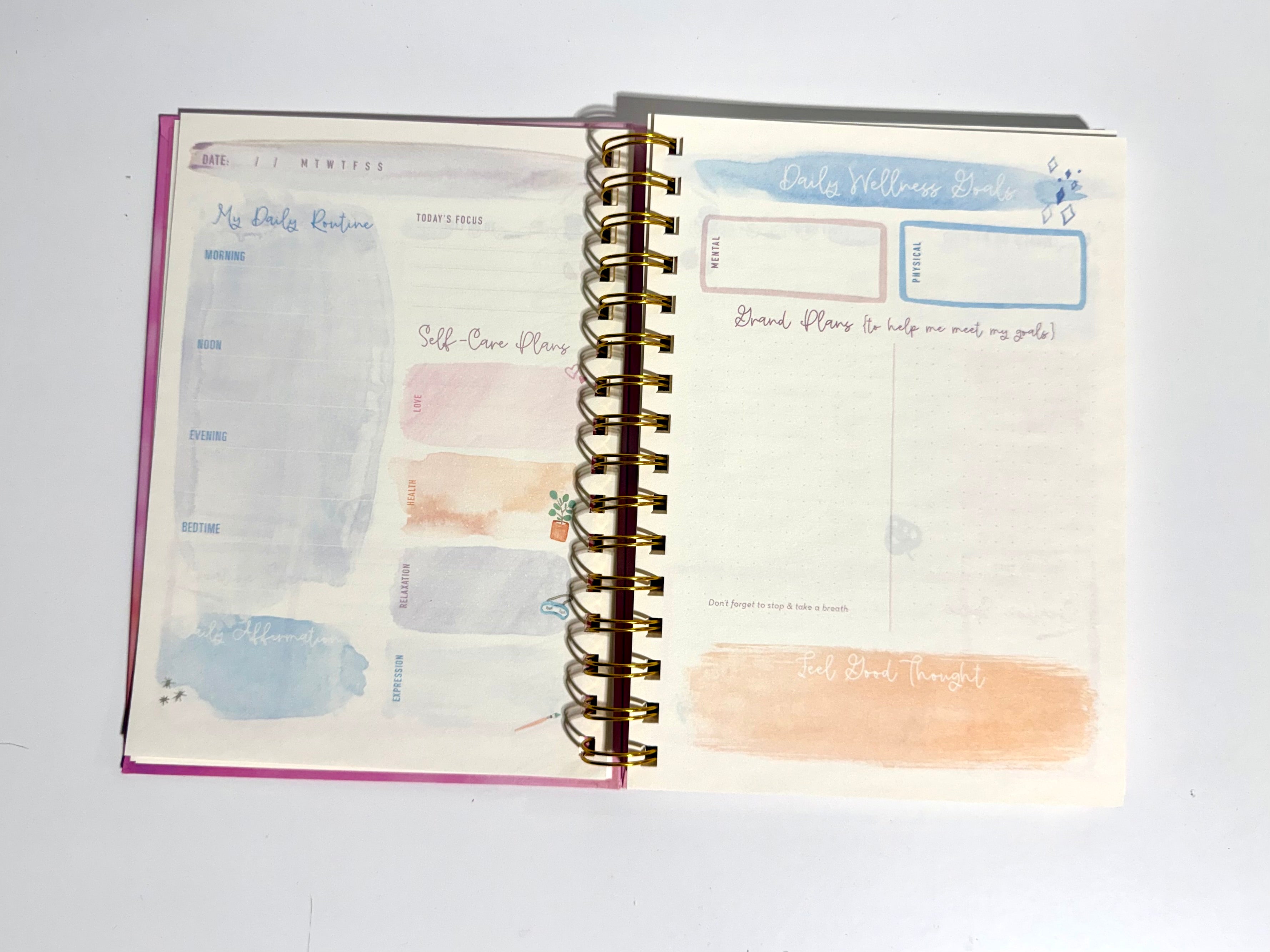 Live Your Dreams Guided Self-Care Journal