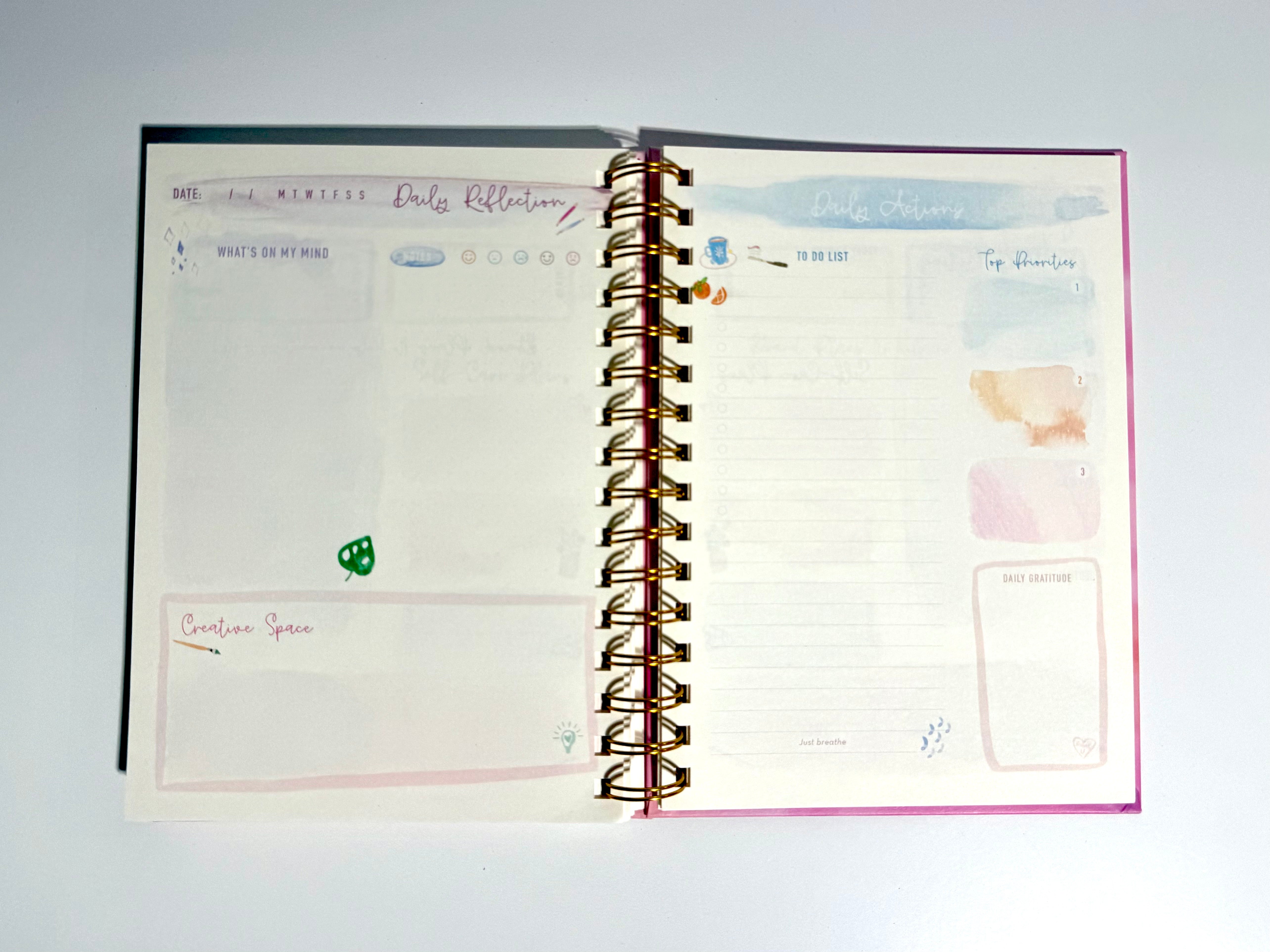 Live Your Dreams Guided Self-Care Journal