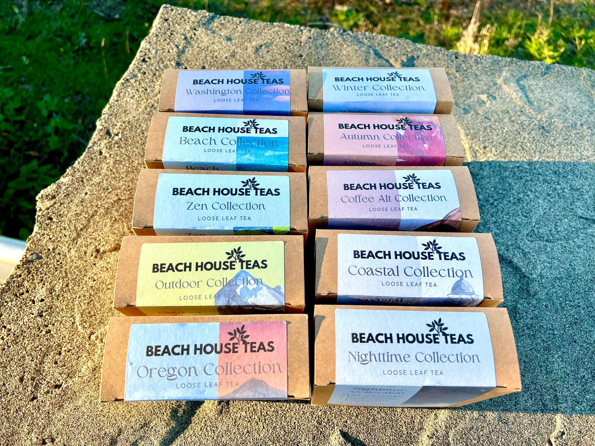 Boecah Tea Loose Leaf Tea Sampler Boxes | Artisan Tea Gift Sets – Beach House Teas
