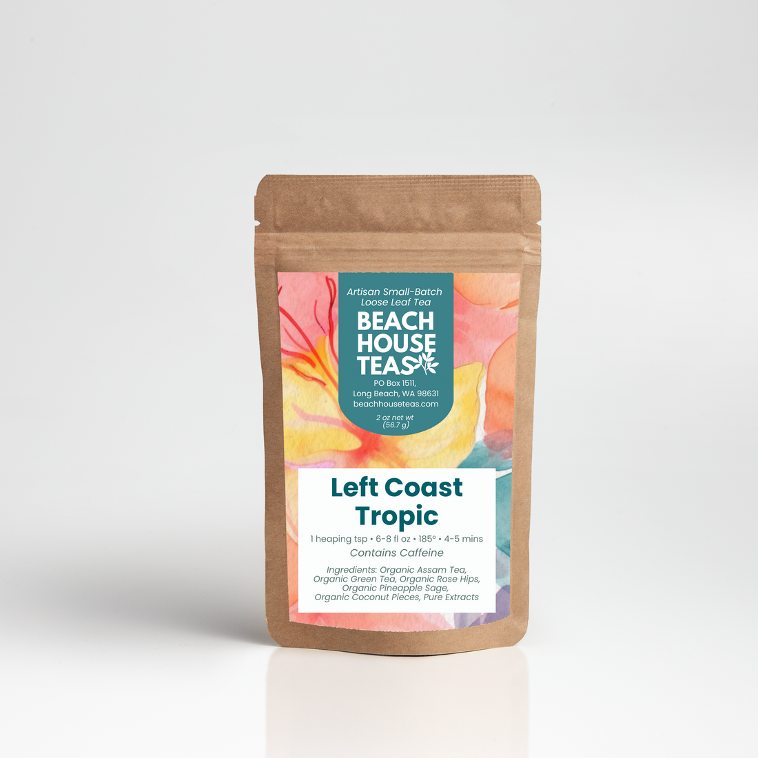 Left Coast Tropic - Beach House Teas