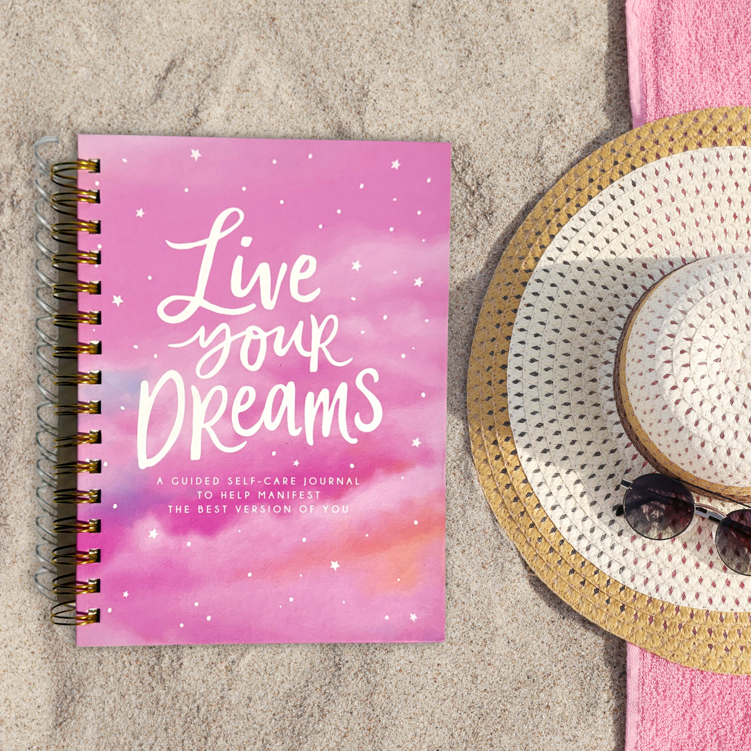 Live Your Dreams Guided Self-Care Journal