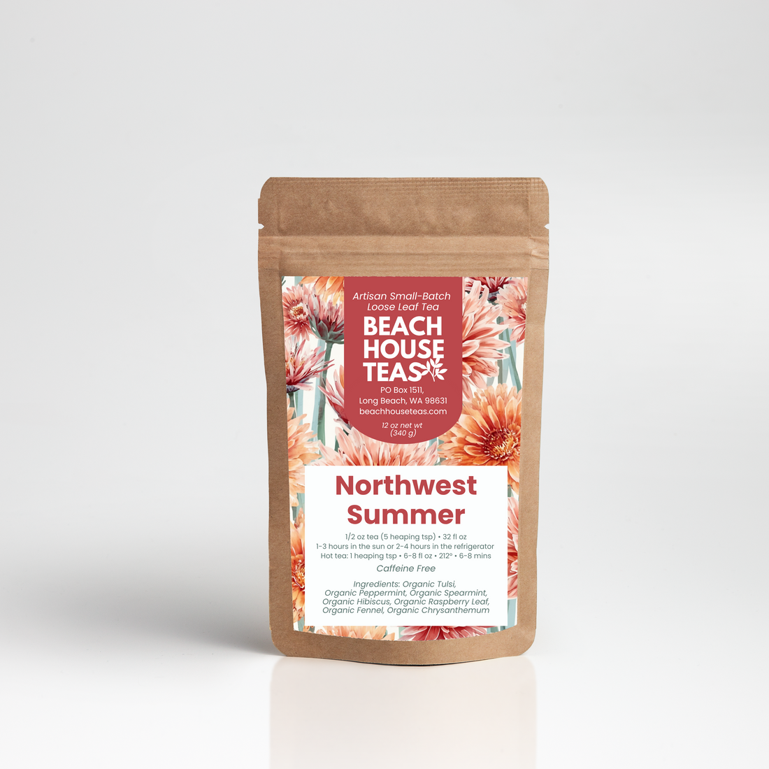 Northwest Summer Iced Blend - Beach House Teas