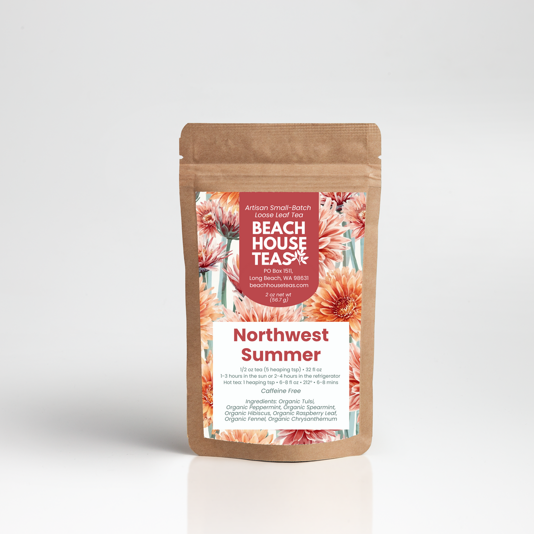 Northwest Summer Iced Blend - Beach House Teas