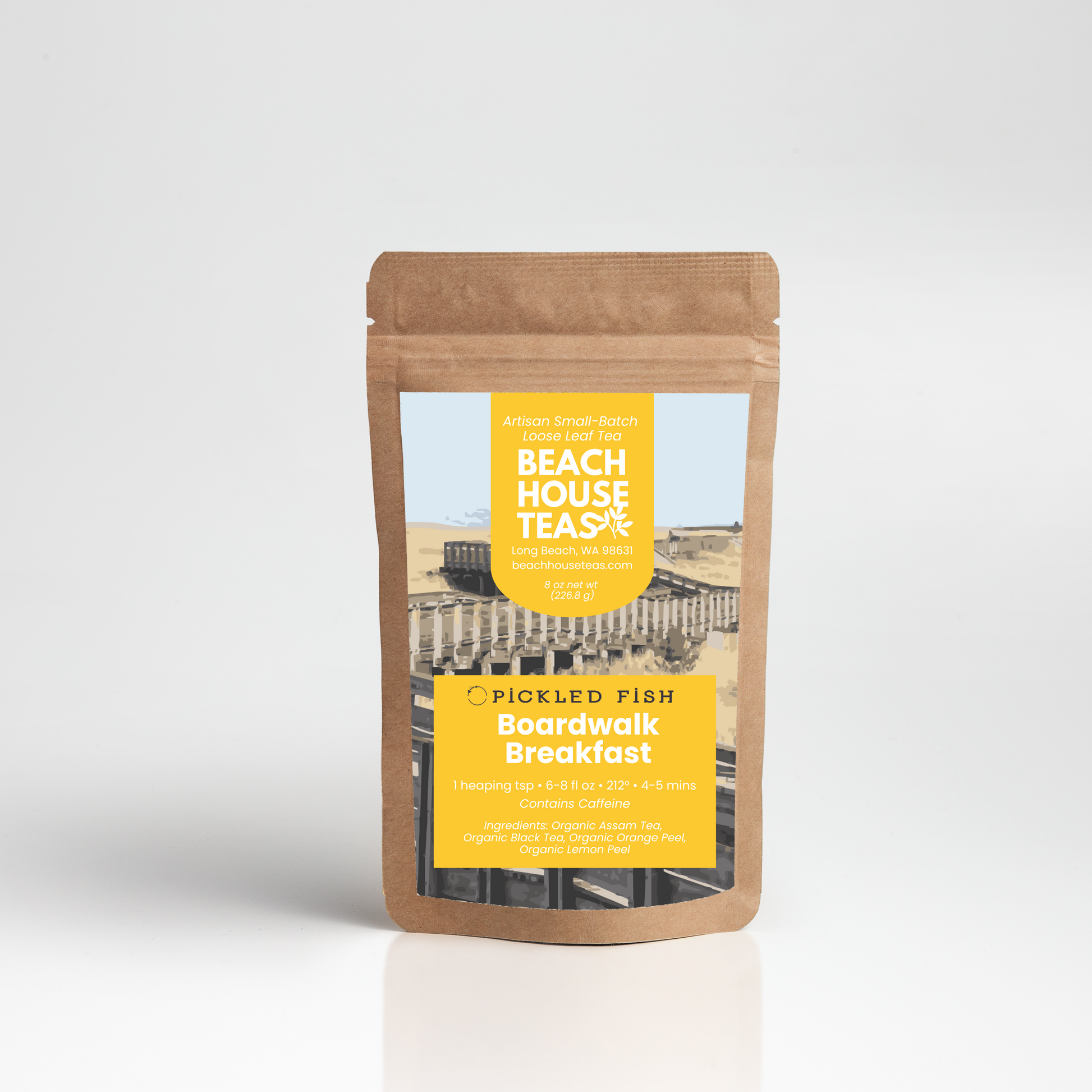 Pickled Fish - Boardwalk Breakfast package on a white background