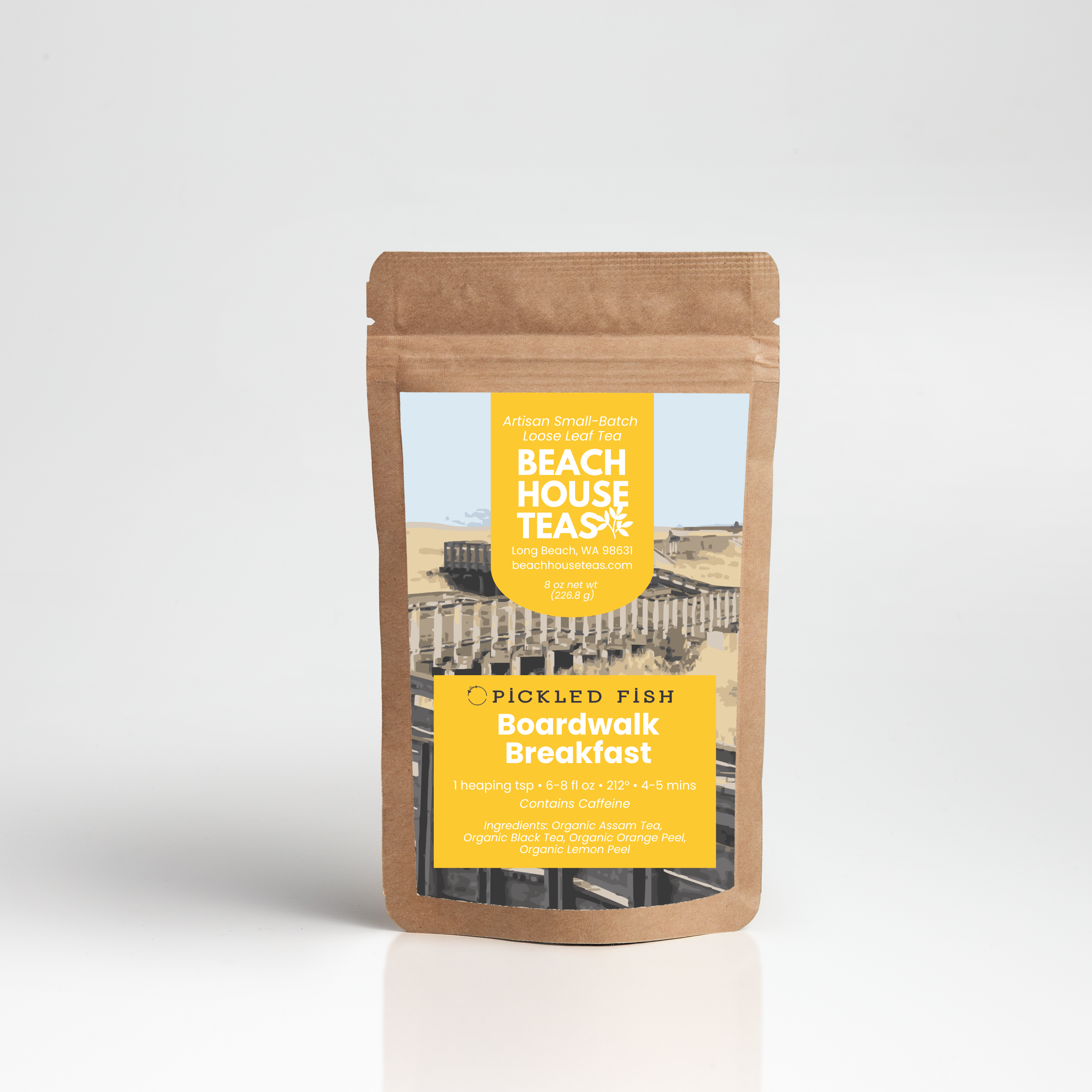 Pickled Fish - Boardwalk Breakfast package on a white background