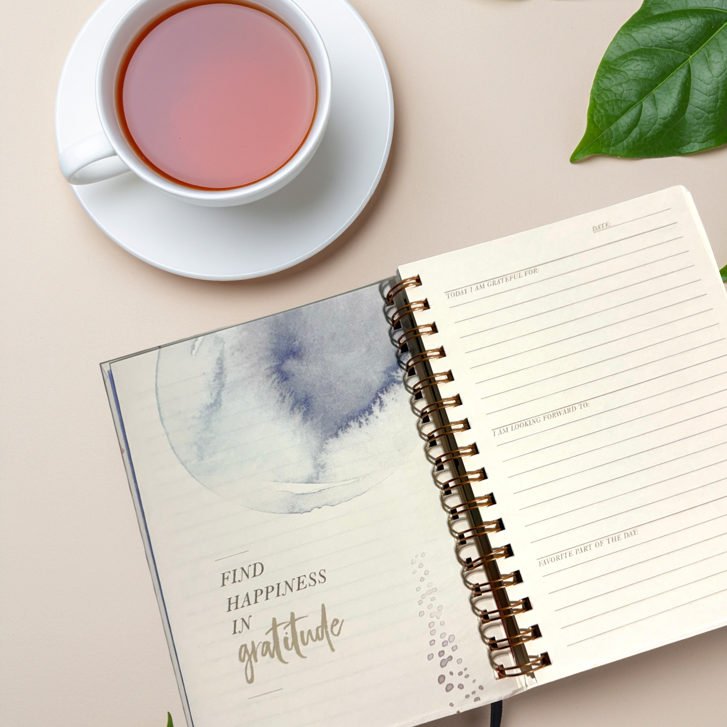 Start Each Day with a Grateful Heart Journal