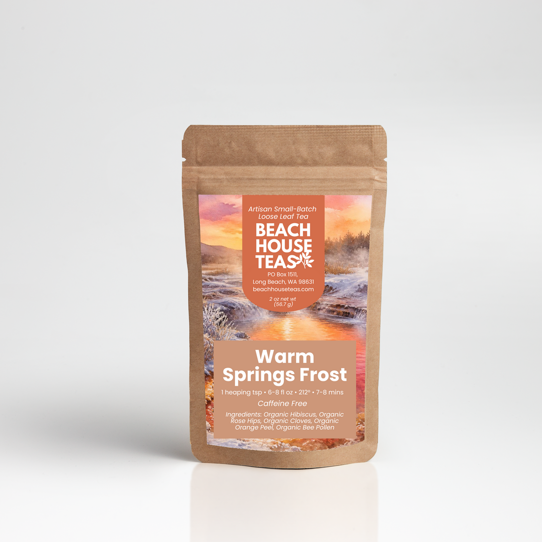 Warm Springs Frost - Beach House Teas