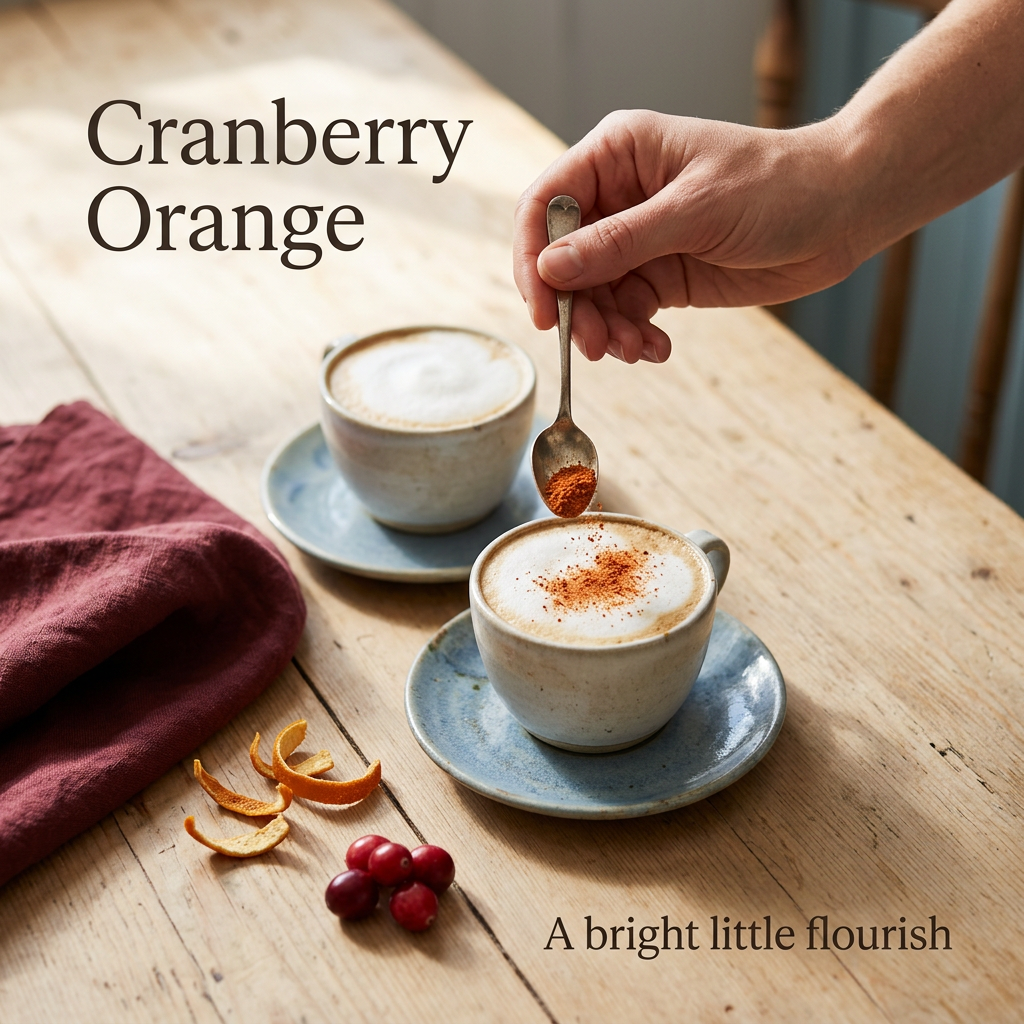 Cranberry Orange lifestyle slide