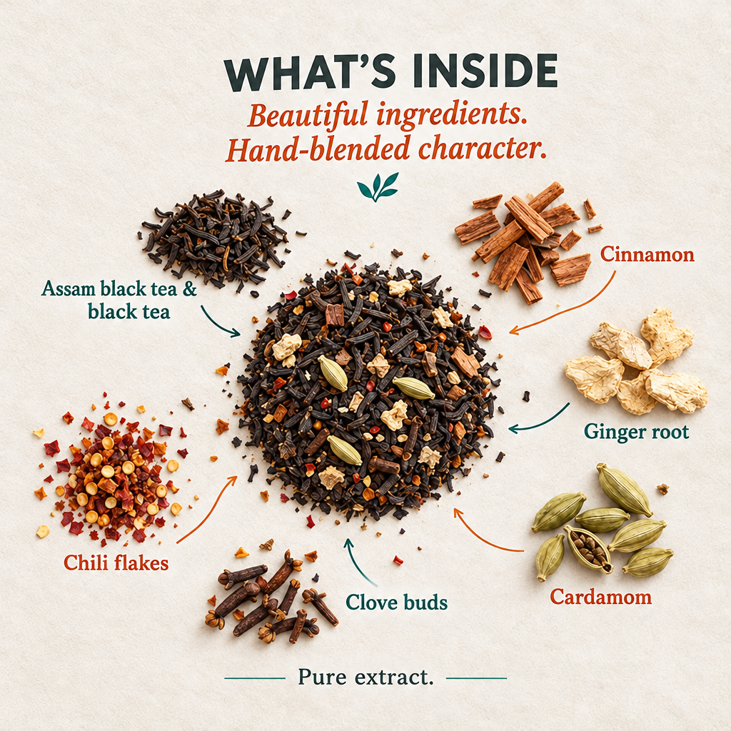 Fireside ingredient image without the bag