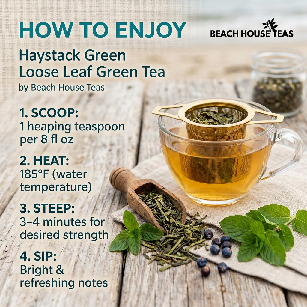Haystack Green brewing with logo