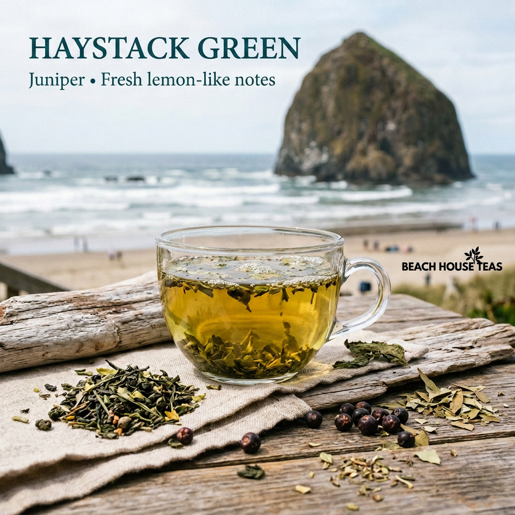 Haystack Green hero with logo