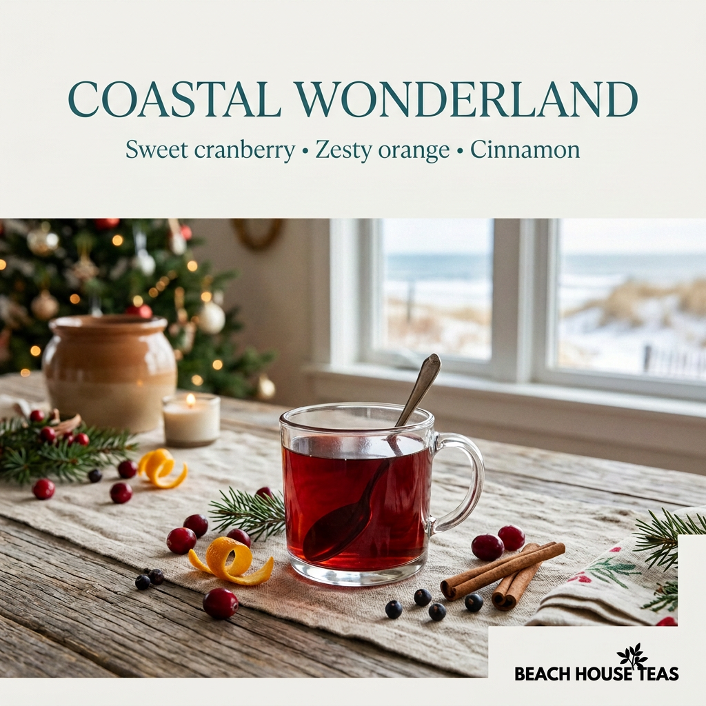 Coastal Wonderland hero with logo