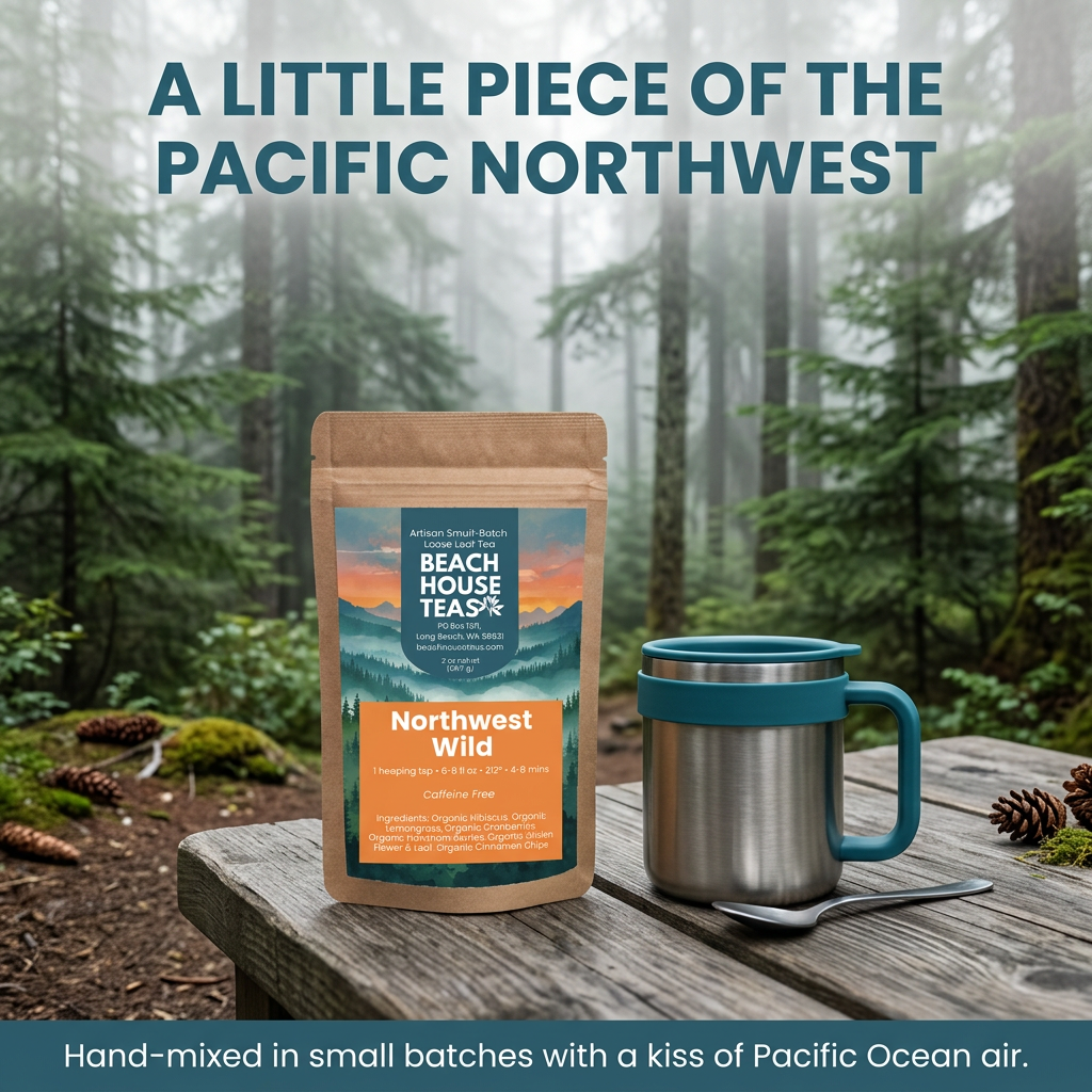 Northwest Wild Pacific Northwest forest brand slide.