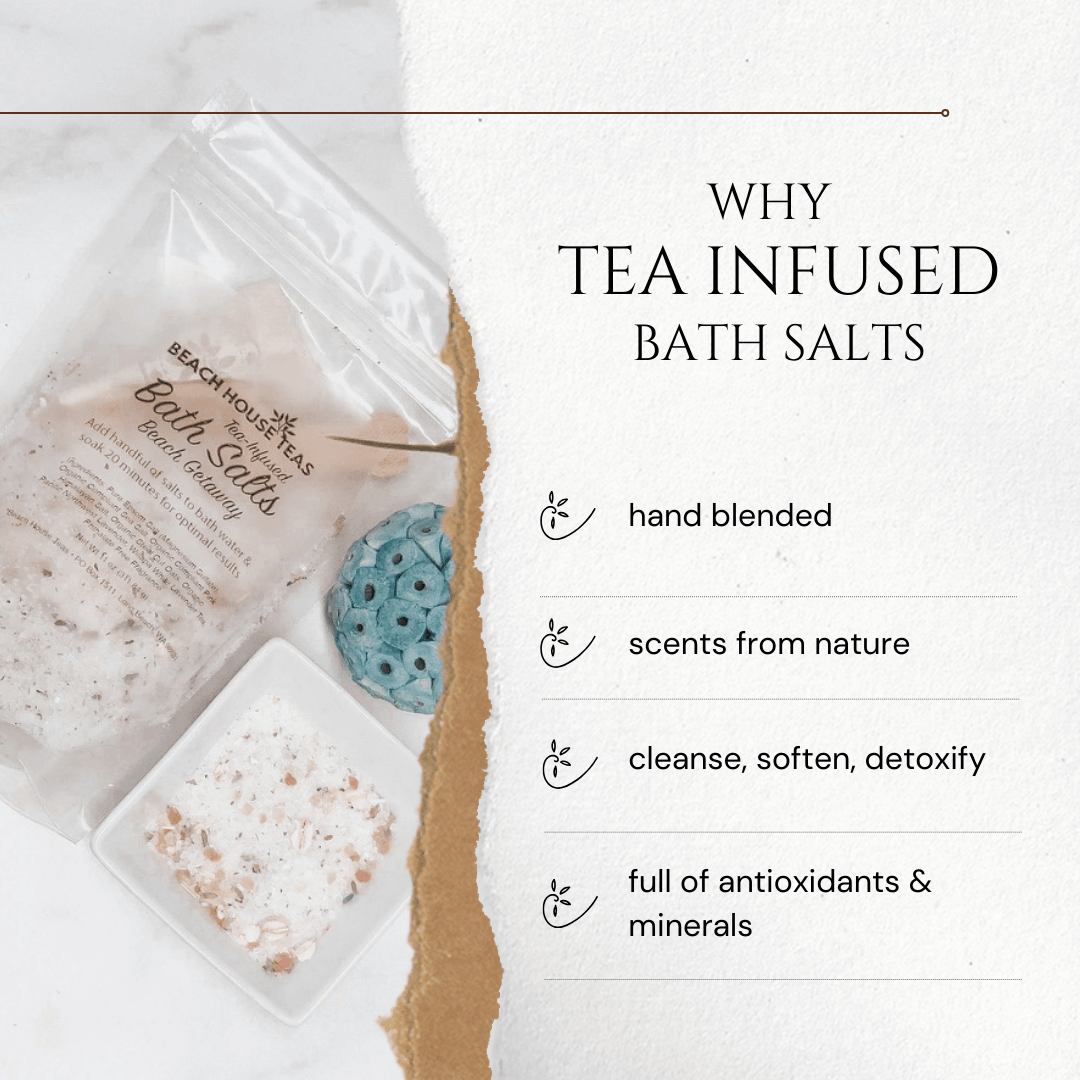 Mountain Man Tea-Infused Bath Salts For Men - Beach House Teas