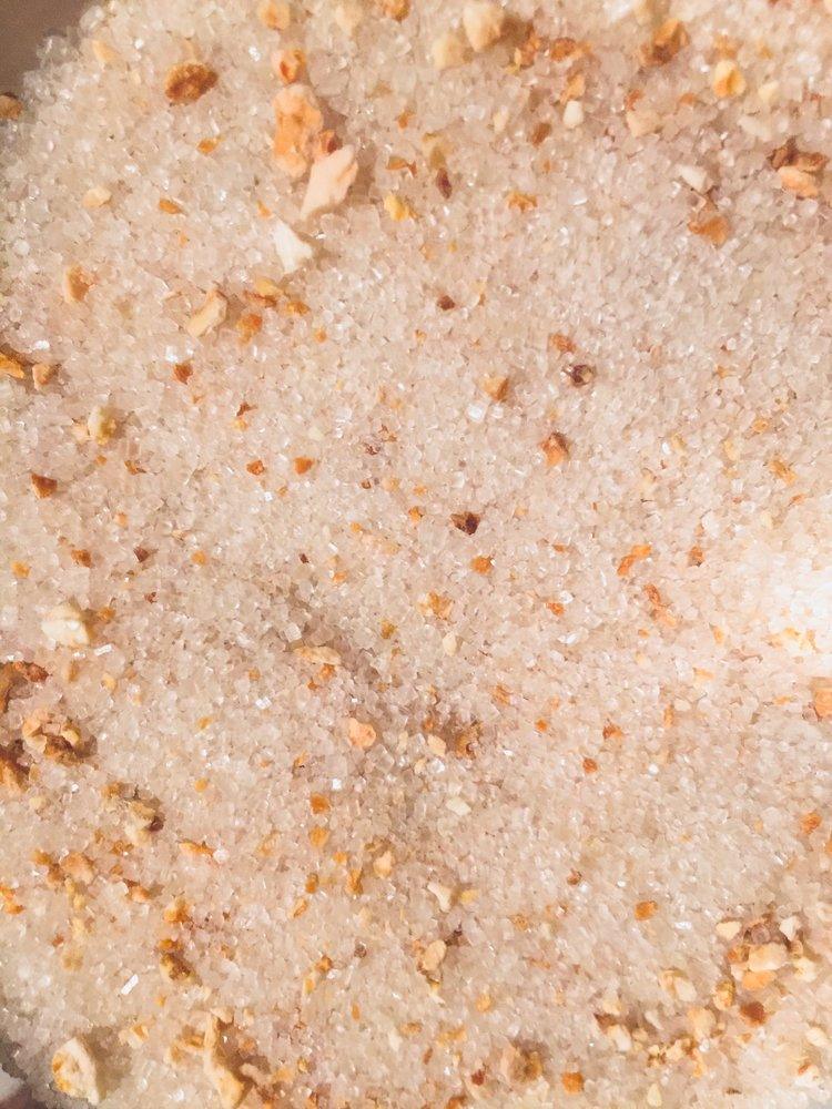Orange Peel infused artisan culinary sugar - Beach House Teas