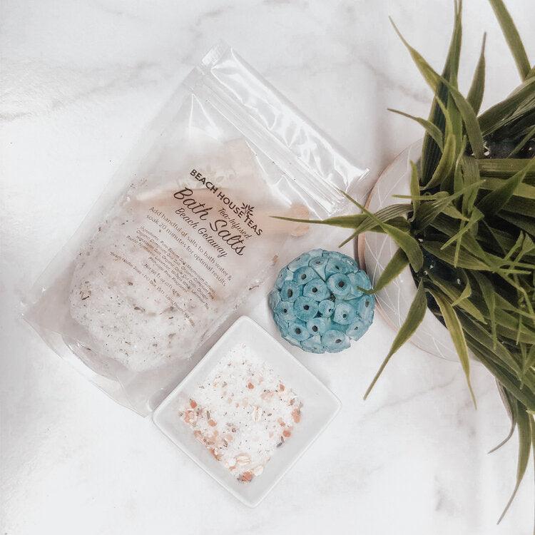 Beach Getaway Tea-Infused Bath Salts - Beach House Teas
