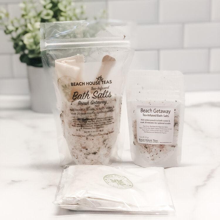 Beach Getaway Tea-Infused Bath Salts - Beach House Teas