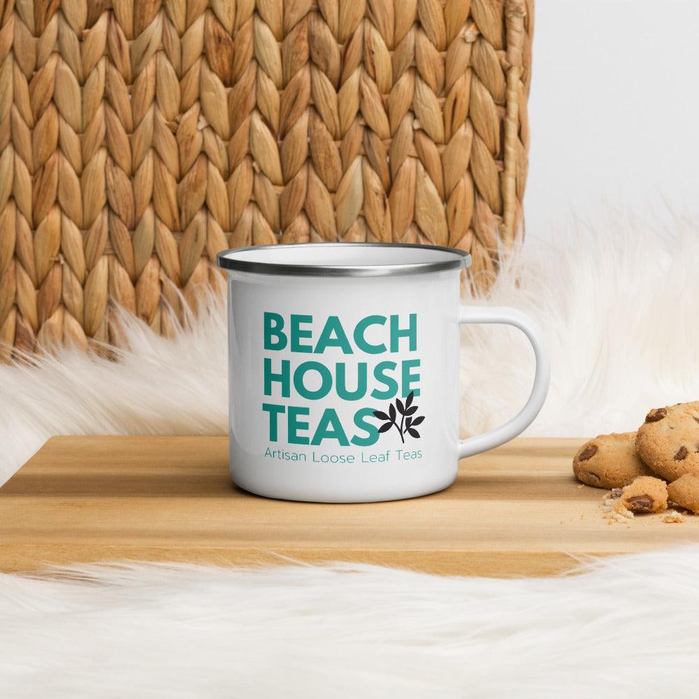 Beach House Teas Enamel Mug - Beach House Teas