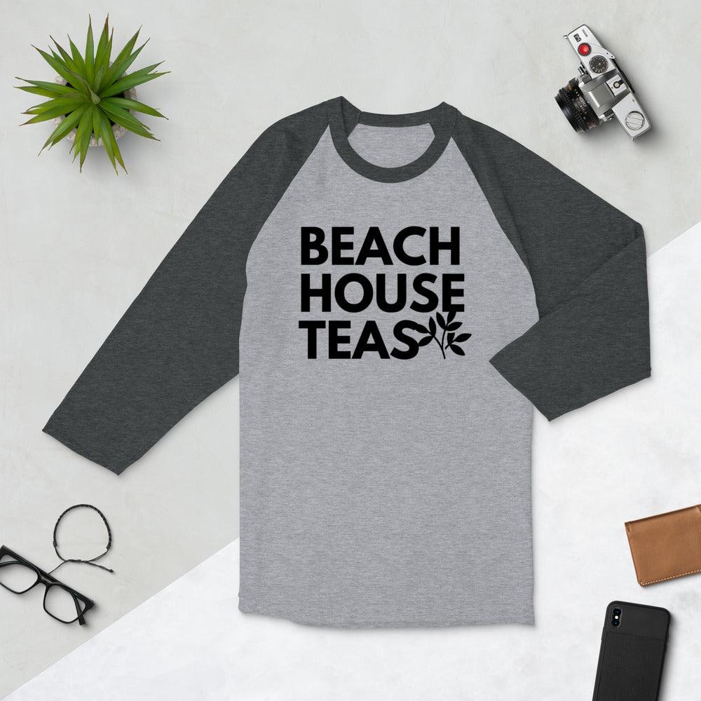 3/4 sleeve raglan shirt - Beach House Teas